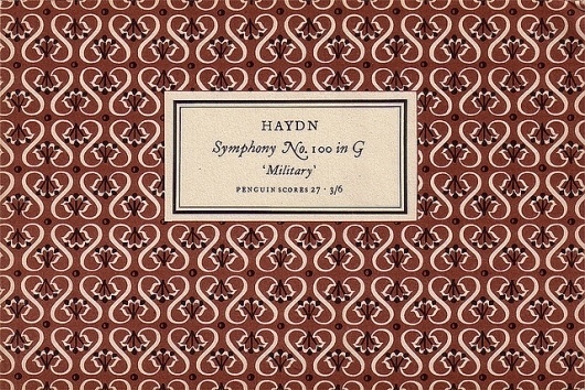 Penguin Scores no. 27: 1954 | Flickr - Photo Sharing! #design #graphic #book #cover #tschichold #jan #music #patterns
