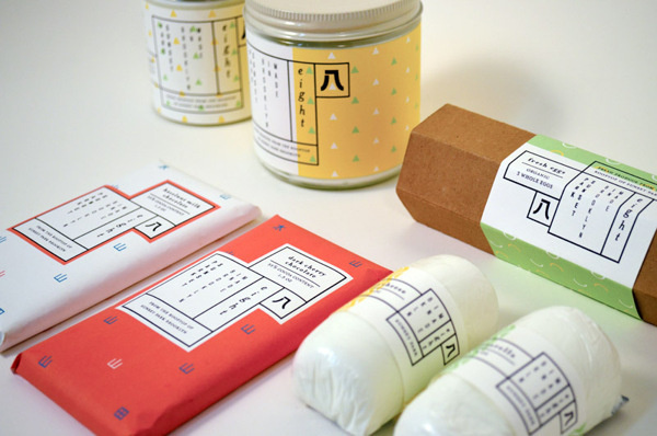 8 Eight Rooftop Gardens Packaging by Esther Li #packaging #identity