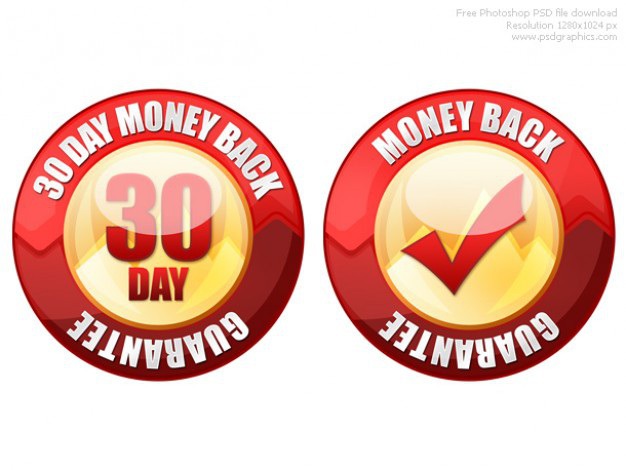 Psd 30 day money back guarantee seal Free Psd. See more inspiration related to Template, Money, Web, Seal, Graphics, Psd, Website template, Guarantee, Back, Day, Blank, Horizontal and Isolated on Freepik.
