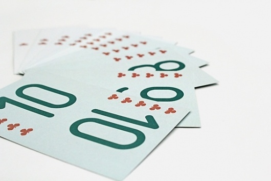 All work and no play ... on the Behance Network #print #design #graphic #playing #ombre #gradient #cards