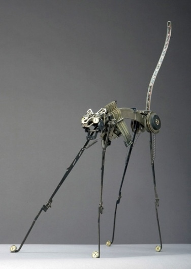 Source - Infinite Inspiration #metal #cat #robot