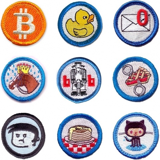 Nerd Merit Badges - FPO: For Print Only #badges #patches #icons