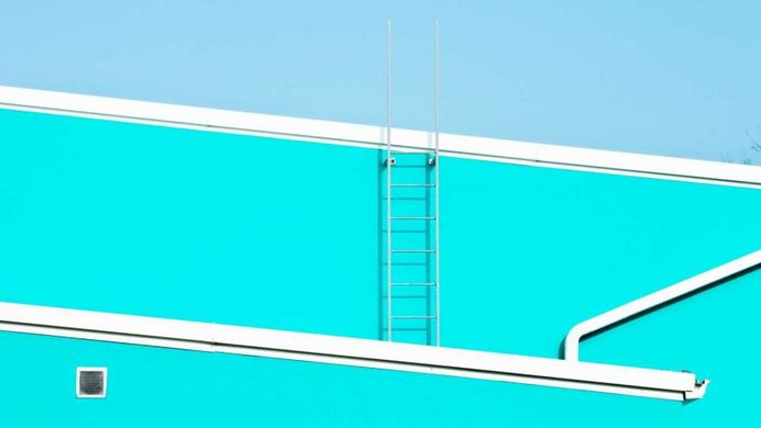 Colorful and Minimalist Architecture Photography by Matthieu Venot