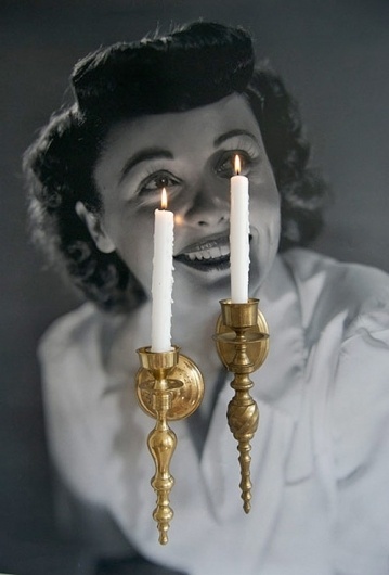 V . E . S . D . P #eyes #photo #candles #poster