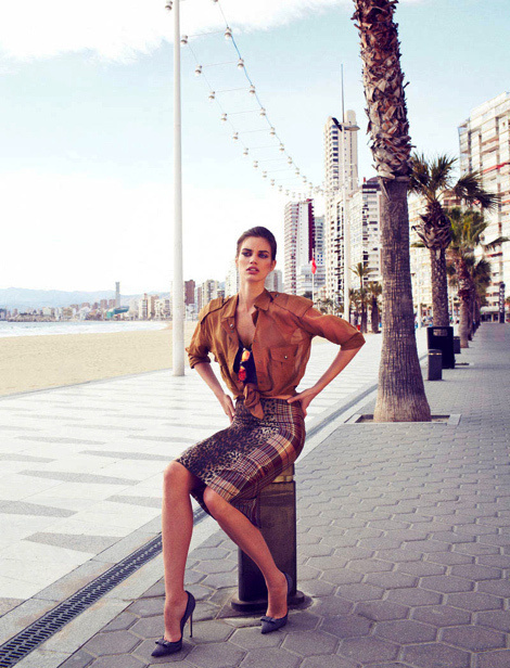 Xavi Gordo for Elle Spain #fashion #model #photography #girl