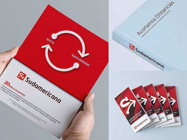 Sudamericana on Behance #collateral #branding #advertising