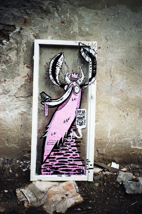 trash lovers - Just another brick off the wall... #graffiti #illustration #hand #drawn