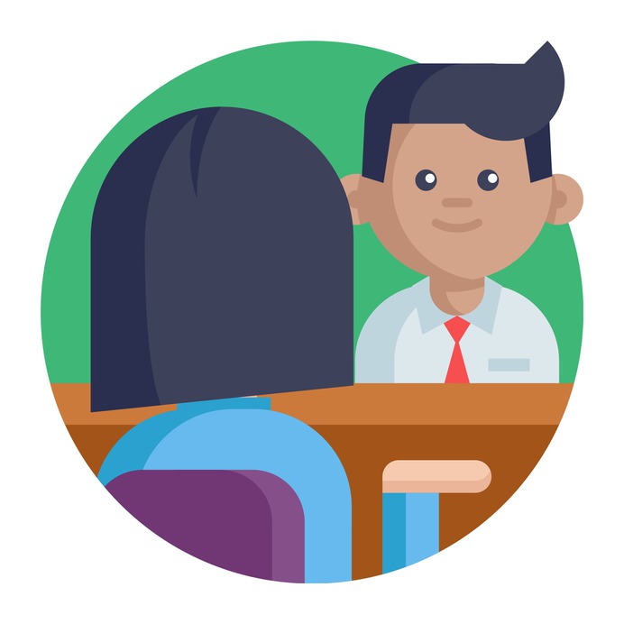 See more icon inspiration related to interview, job, worker, boss, reunion, employee, meeting, networking, business and people on Flaticon.