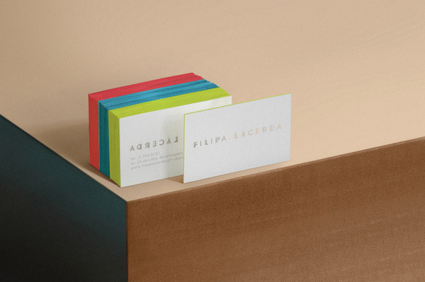 FILIPA LACERDA studioahha #edge #coloring #business #print #cards