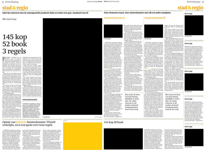 Trouw Newspaper New Themepage design Spread 2 by AngelsWillFallFirst #spread