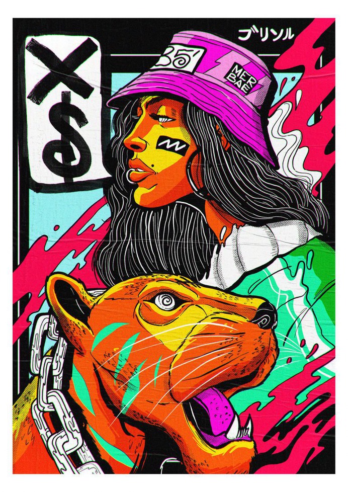 Illustration for Adobe Live.