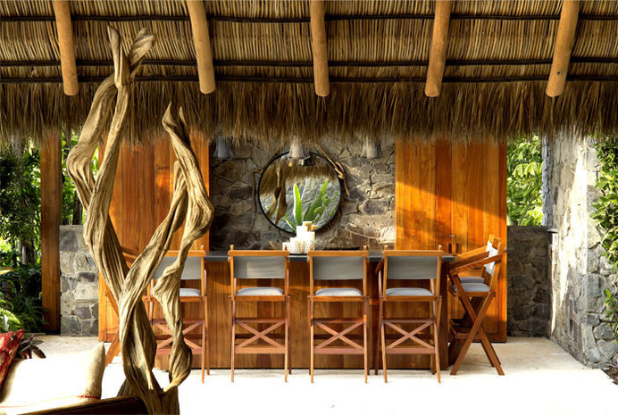 Vacation Villa Completely Open to the Mexican Pacific Bay spacious volumes full natural light #interior #design #decor #home #ideas #decorating
