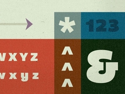 Dribbble - Bemio Specimen by Riley Cran #ampersand #type #color #typography
