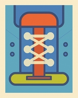 The Little Friends of Printmaking Ye Olde Shoppe #illustration #screenprint #poster