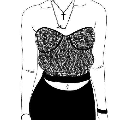 Linn-topp.png (525×500) #illustration #top #female
