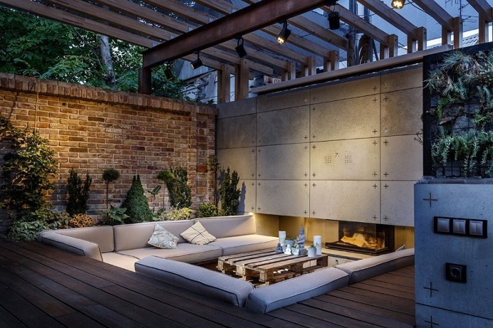 Gorgeous lounge area