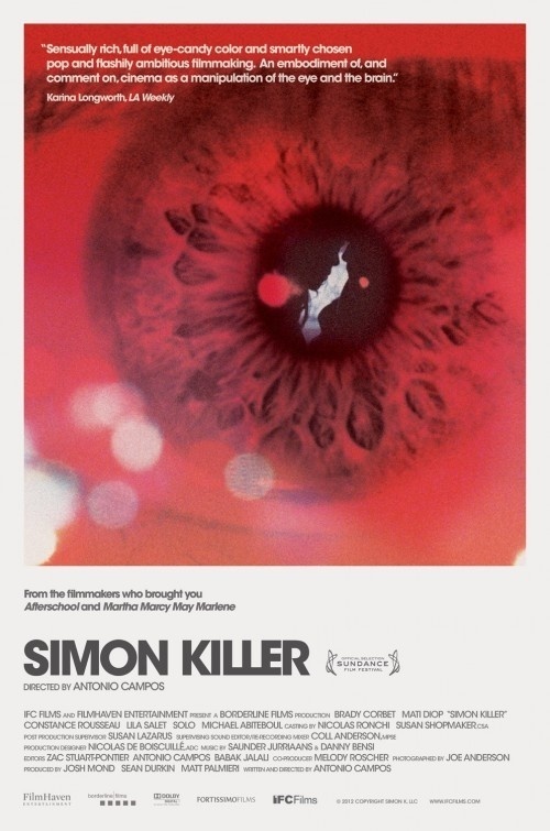 Simon Killer, Antonio Campos, Brandon Schaefer #movie #poster #film