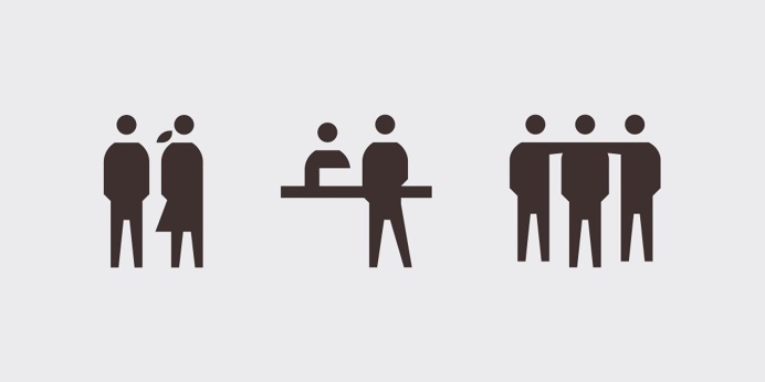 Icon Design by Sascha Elmers – https://twitter.com/saschaelmers #icon #icondesign #pictogram #picto #iconography #human #logodesign #logo