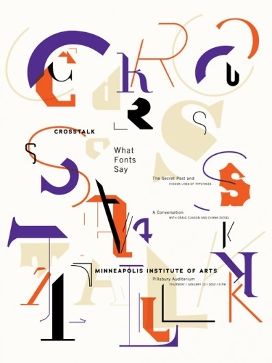 ↪ #type #collage #font #poster