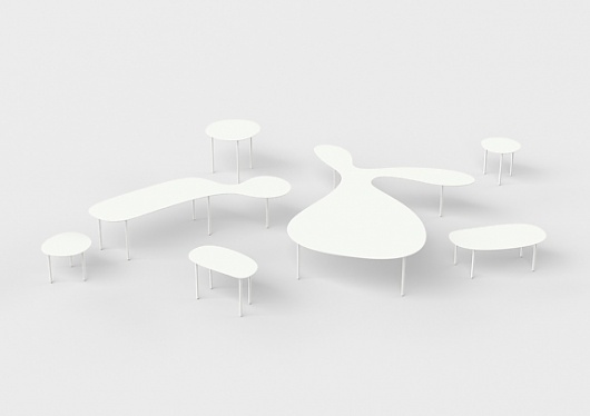 Rabbit and the Tortoise - studio juju #furniture #white #japan