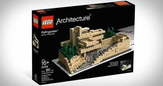LEGO-Architecture-Fallingwater.jpg 600×317 pixels #packaging #architecture #lego