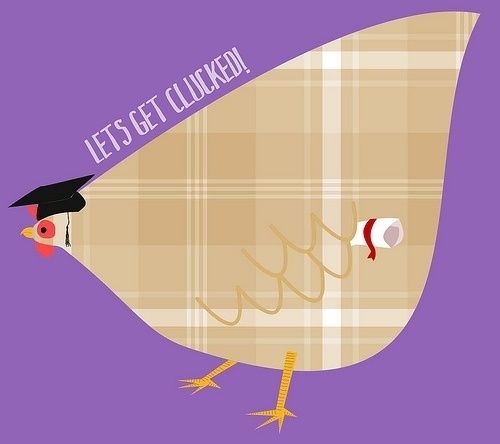 All sizes | Tartan graduation hen (party hen) | Flickr - Photo Sharing!