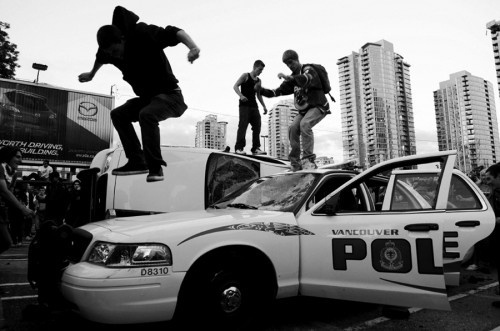DeadFix » cop stomp #vancouver #photojournalism #riots