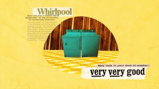 Whirlpool - birdbones #collage