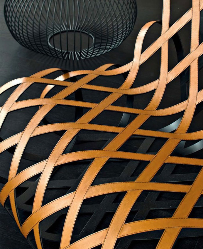Relaxing Steel Armchair