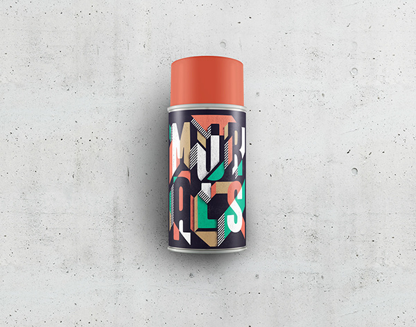 Heerlen Murals Festival on Behance #streetart #design #graphic #identity #murals #typography