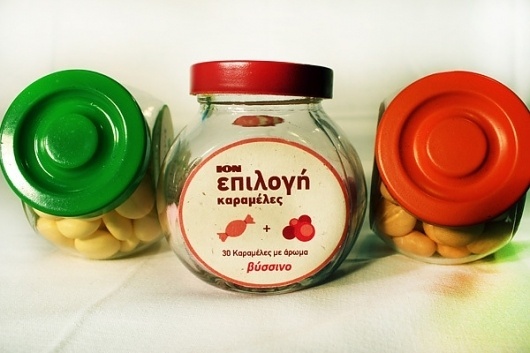 ION επιλογή on the Behance Network #packaging #candy #label