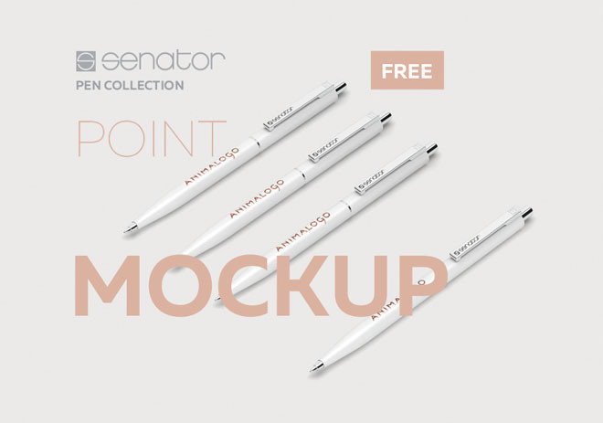 Free Pen Mockup PSD