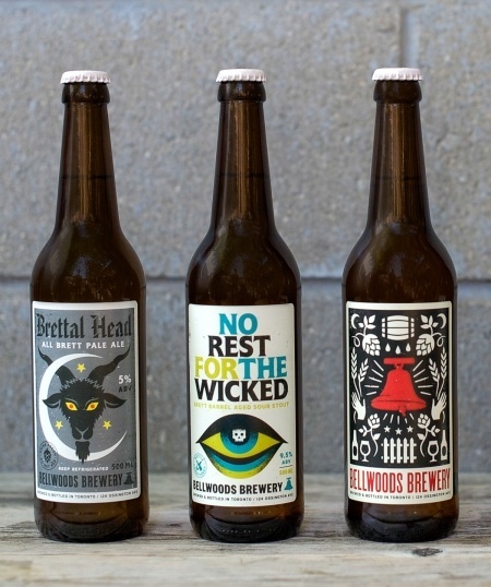 bellwoods, beer, brewery, illustration, eye, goat, bell