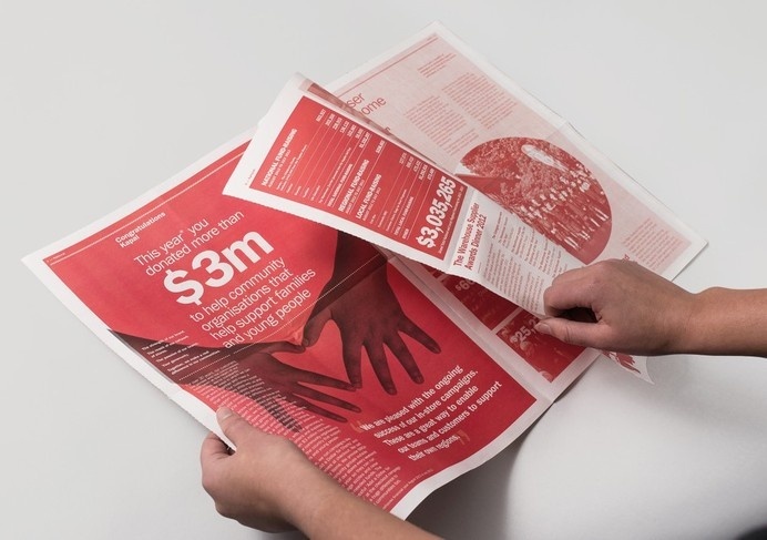 Best Awards - Designworks . / The Warehouse Environmental Booklet #print #layout #design #editorial