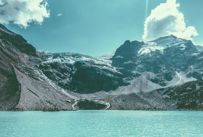 Nat Kelley - Joffre Lakes - Circa 1983 #lake #photography #mountains