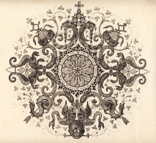 Graphic-ExchanGE - a selection of graphic projects #symmetry #illustration #decoration