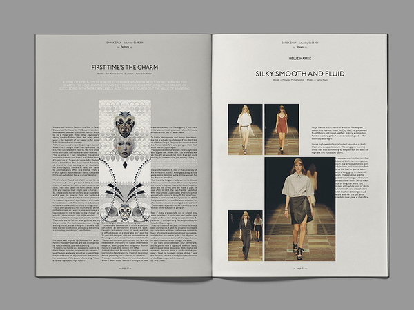 dansk daily #print #layout