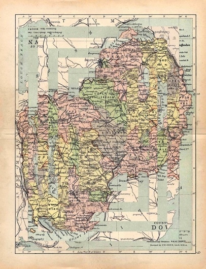 maps : LUIS DOURADO #cut #dourado #luis #design #graphic #collage #maps