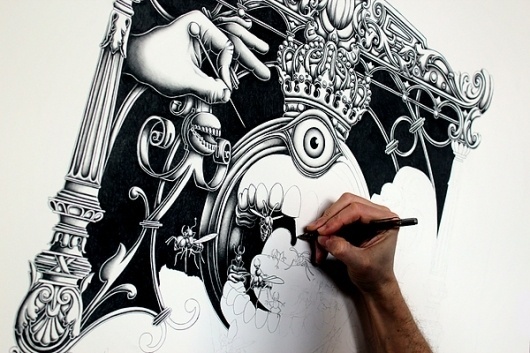 Drawing by Joe Fenton | 123 Inspiration #drawing