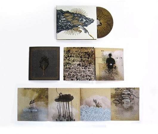 Brian Danaher ::: Design / Rabbit Children CD Package #music #packaging #letterpress #cd