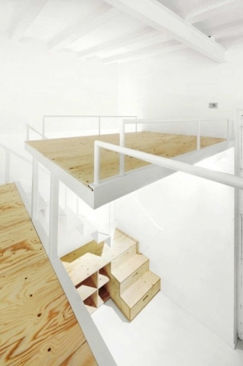 Making A Loft That's Just 366 Square Feet Feel Big | Co.Design #loft #interiors