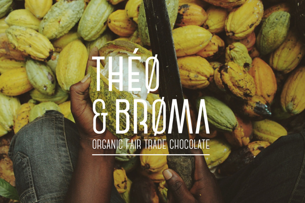 THÉO & BROMA on Behance #chocolate #logo #fair #trade