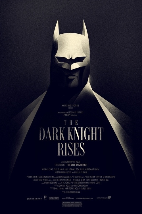 OMG Posters! » Archive » The Dark Knight Rises Poster by Olly Moss (Timed Edition Onsale Info) #ollymoss #illustration #movie #poster