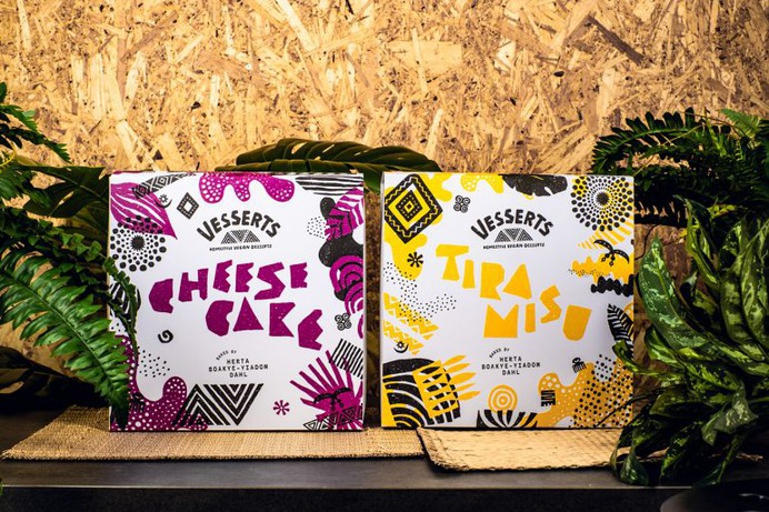Vesserts – Identity & packaging for vegan desserts