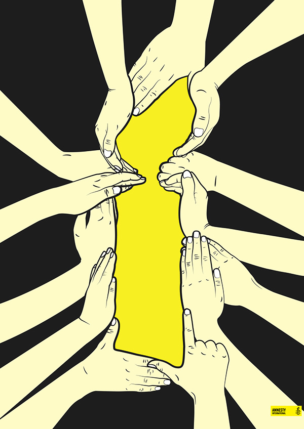 Amnesty International 50th Anniversary Poster Comp