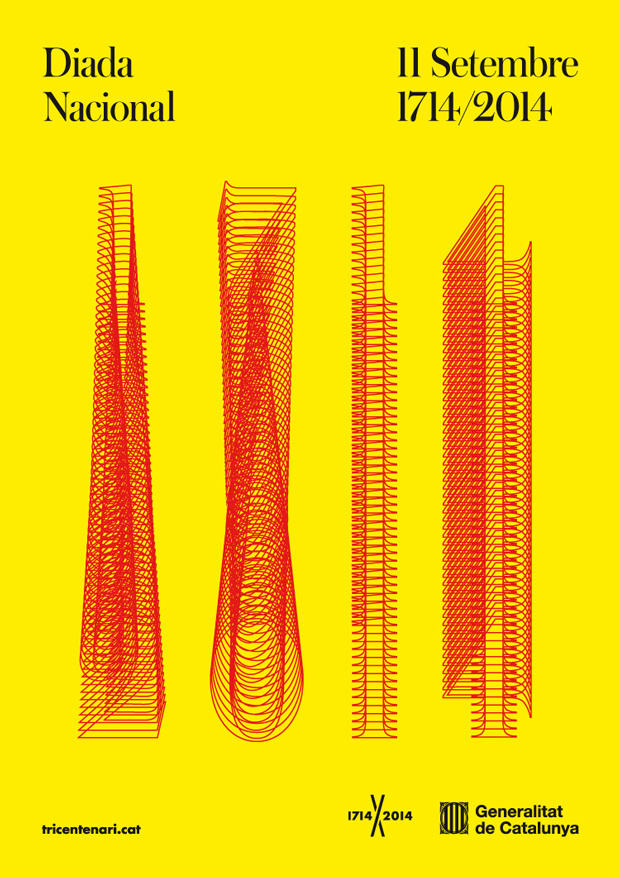 Diada Nacional 2014 —Mario Eskenazi #poster #catalunya #identity #barcelona