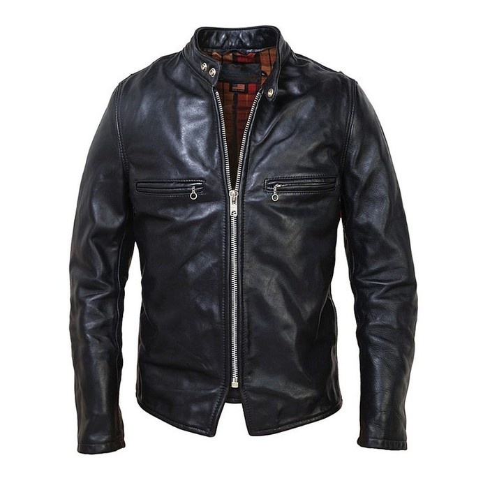 Schott CAF1 Steerhide Racer #jacket #racer #gear #cafe #leather #biker #motorcycle