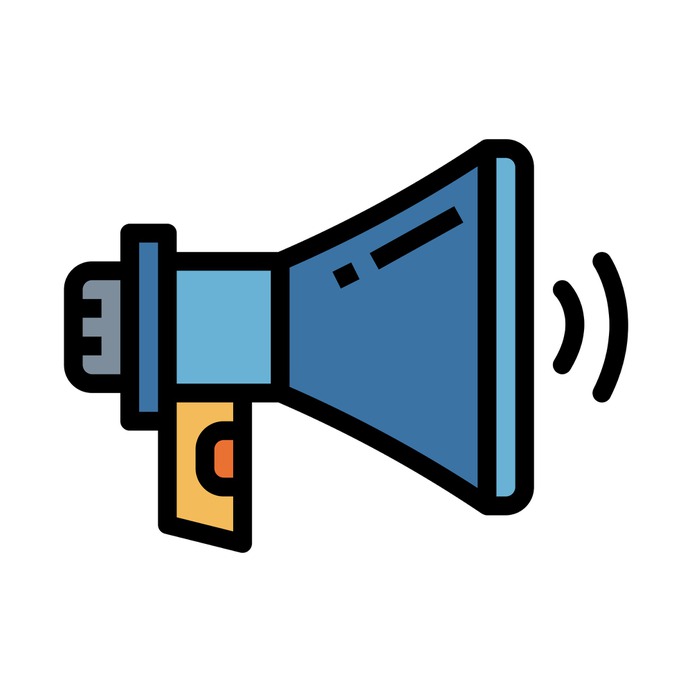 See more icon inspiration related to shout, announcer, announcement, bullhorn, loudspeaker, electronics, megaphone, communications and sound on Flaticon.