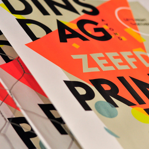 gezeever screenprint poster typography illustration gezeever open zeefdrukwerkplaats Antwerpen