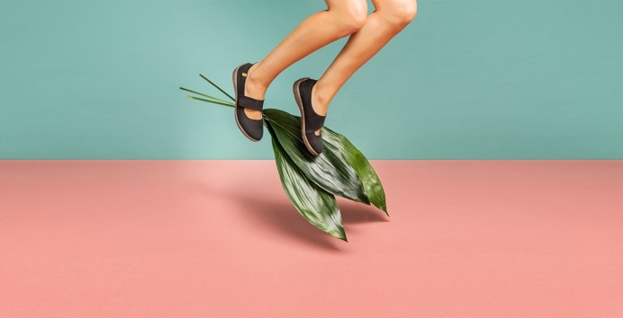 arrels shoes ad colorful color beauty beautiful new modern spain spanish studio design hay corporate designer photography branding brand mod